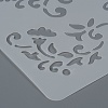 Plastic Reusable Drawing Painting Stencils Templates DIY-F018-B06-3