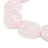 Natural Rose Quartz Beads G-I213-25-3