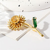 Sunflower Alloy Enamel Brooches PW-WGD7A43-01-2