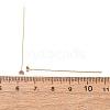 Brass Micro Pave Cubic Zirconia Stud Earring Findings CU-CBA4618-01G-07-3