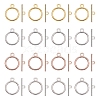 60Sets 4 Colors Alloy Toggle Clasps FIND-YW0001-37-2
