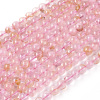 Natural Rose Quartz Beads Strands X-G-F591-04-10mm-3