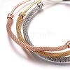 304 Stainless Steel Bangle Sets BJEW-F363-02M-2