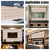 Square Mosaic Aluminum Plastic Self-Adhesive Wall Stickers DIY-WH0257-15B-3