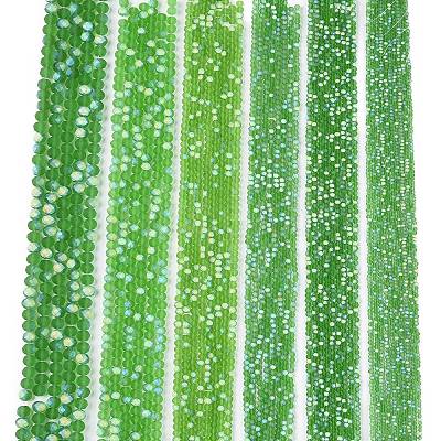 Transparent Glass Beads Strands LS-EGLA-A044-T1mm-MB11-1