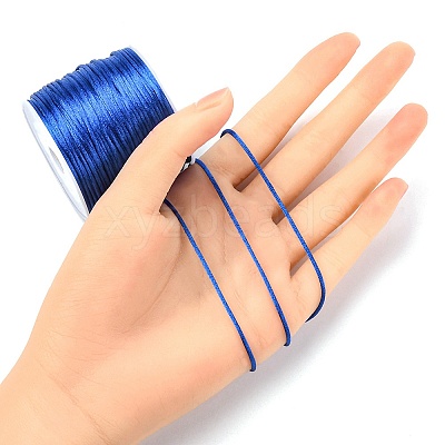30M Nylon Satin Rattail Cords NWIR-YW0001-04-16-1