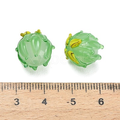 Handmade Lampwork Beads LAMP-F041-02-A09-1