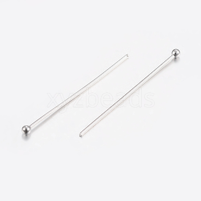Tarnish Resistant 304 Stainless Steel Ball Head Pins STAS-K172-30P-04-1