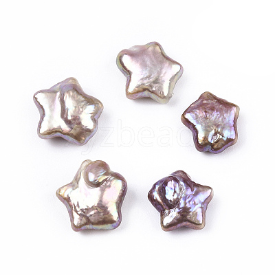 Natural Baroque Keshi Pearl Beads PEAR-N020-P21-1