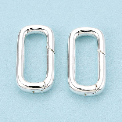Brass Spring Gate Rings KK-WH20009-01S-A-1