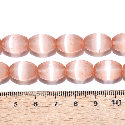 Dyed Natural Selenite Beads Strands G-T138-232I-1