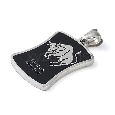 304 Stainless Steel Pendants STAS-O008-01D-1