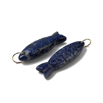 Natural Dyed Lapis Lazuli Carved Pendants G-G314-01G-05-1