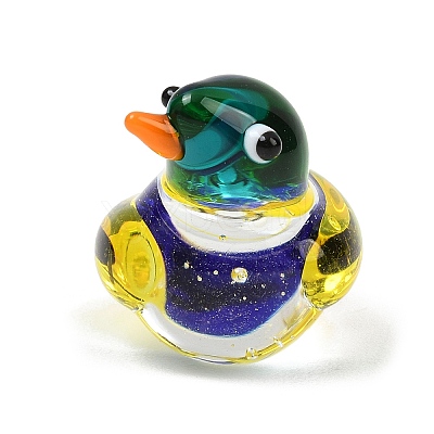 Handmade Lampwork Bird Figurine GL-CBAE714-01-1