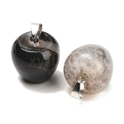 Teachers' Day Natural Agate Pendants GG-K002-14A-1
