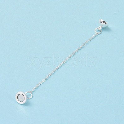 Brass Magnetic Clasp with Cable Safety Chain KK-F839-036S-1
