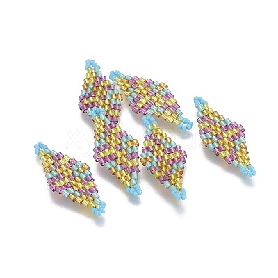MIYUKI & TOHO Handmade Japanese Seed Beads Links SEED-E004-I09-1