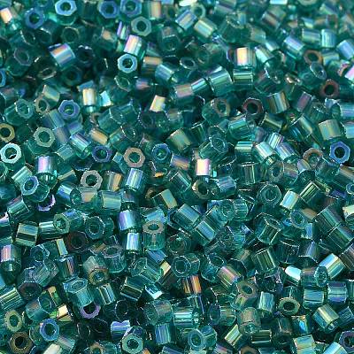 Transparent Colours AB Glass Seed Beads SEED-S042-19B-03-1