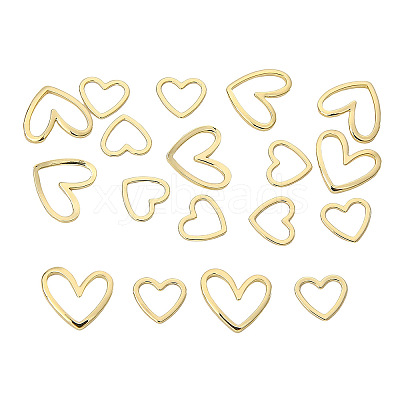 Brass Linking Rings LS-KK-YWC0001-01G-01-1