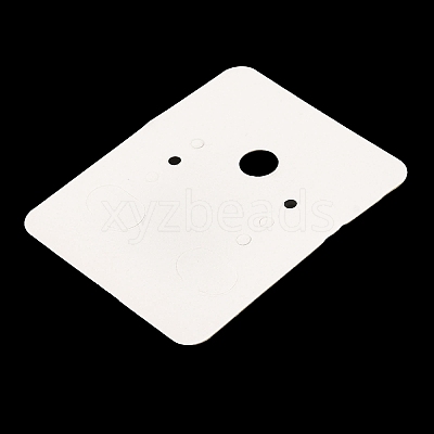50Pcs Rectangle Paper Flower Print Earring Display Cards X1-CDIS-M008-01C-1