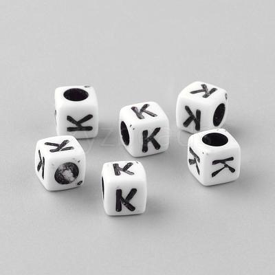 Opaque Acrylic Beads SACR-Q188-02K-1