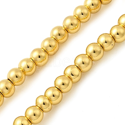 Electroplate Glass Beads Strands EGLA-F166-01A-1