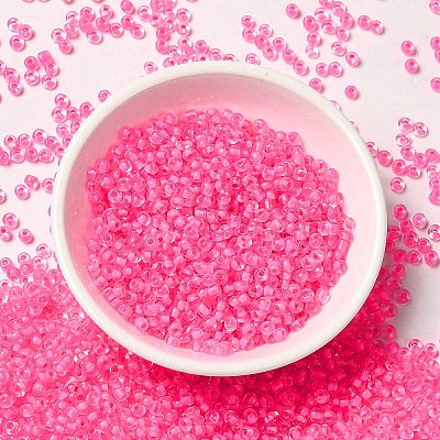 8/0 Transparent Glass Seed Beads SEED-F003-03B-04-1