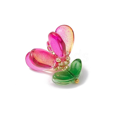 Glass Pendants PALLOY-MZ00657-1
