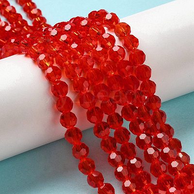Transparent Glass Beads EGLA-A035-T6mm-D01-1