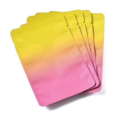 Two Tone Rectangle Plastic Zip Top Gift Bags OPP-C003-01B-01-1