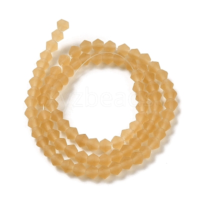 Imitate Austrian Crystal Frosted Glass Beads Strands EGLA-A039-T3mm-MD18-1