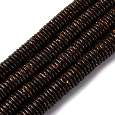 Natural Coconut Bead Strands BSHE-P021-23-10mm-1