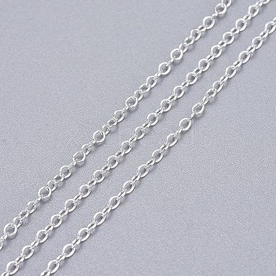 Brass Cable Chains X-CHC-034Y-S-NF-1