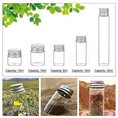 Glass Empty Cosmetic Containers LS-CON-WH0084-41A-1