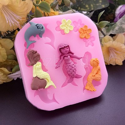 Food Grade Silicone Statue Molds LS-DIY-E011-27-1