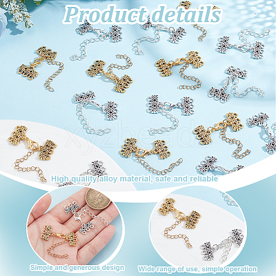 Zinc Alloy Chandelier Components Links PALLOY-GO00039-1