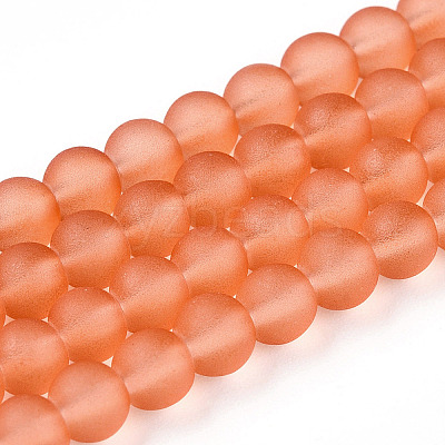 Transparent Glass Bead Strands GLAA-S031-4mm-33-1-1