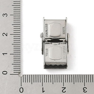 304 Stainless Steel Watch Band Clasps STAS-Z147-34P-01-1