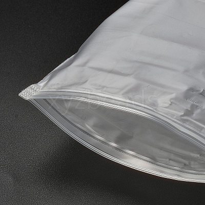 Transparent PE Jewelry Zip Top Storage Bags ABAG-H114-01I-1