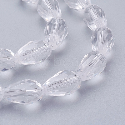 Glass Beads Strands GLAA-R024-15x10mm-12-1