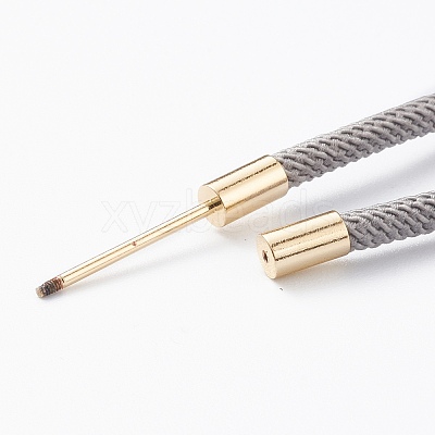 Braided Nylon Cord Bracelet Making MAK-A017-D01-01G-1