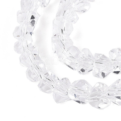 Transparent Glass Beads Strands GLAA-N018-4mm-09-1