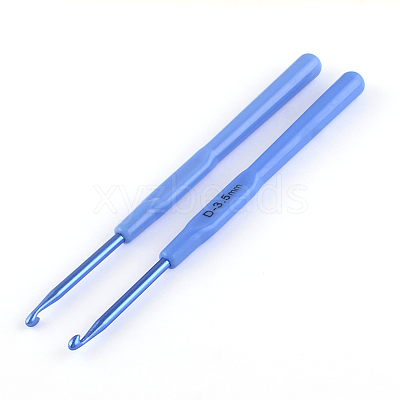 Aluminum Crochet Hooks with Plastic Handle Covered X-TOOL-R052-03-1