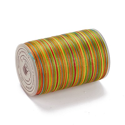 Round Waxed Polyester Thread String YC-D004-02A-128-1