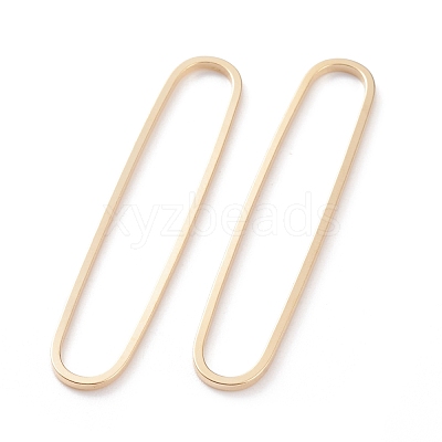 Brass Linking Rings KK-Y003-04G-G-1