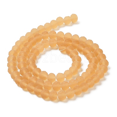 Transparent Glass Beads Strands EGLA-A034-T4mm-MD23-1