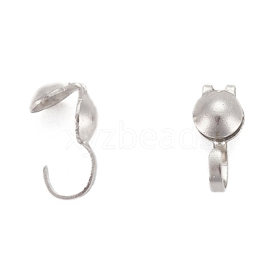 Tarnish Resistant 201 Stainless Steel Bead Tips STAS-R063-23-1