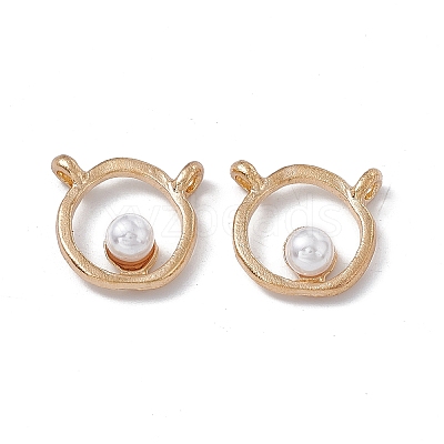 Alloy 2 Loop Pendants FIND-A024-42G-1