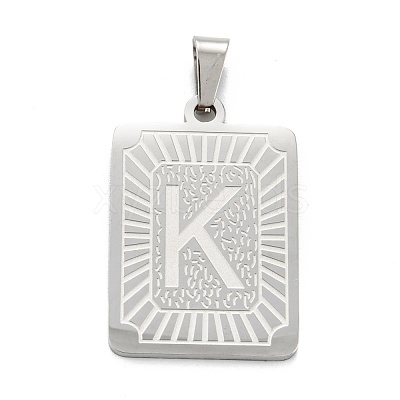 Non-Tarnish 304 Stainless Steel Pendants STAS-K216-48K-P-1