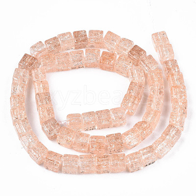 Crackle Glass Beads X-GLAA-S192-005C-1